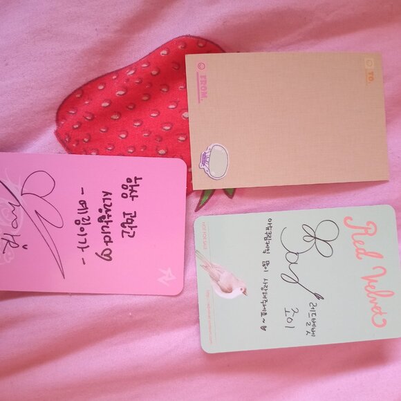 Red Velvet Kpop Photocard Lot Of 3 - Picture 2 of 2